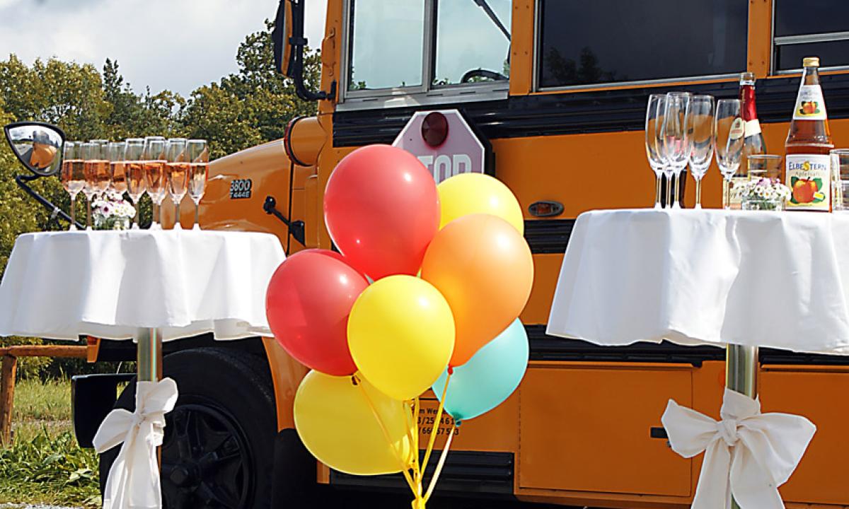 Leipzig Highschool Partybus