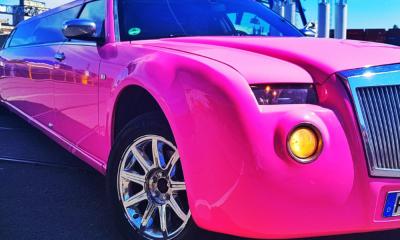 München Stretch Limousine pink