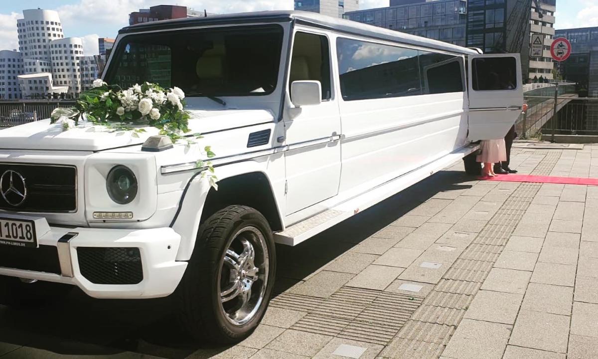 Dortmund Mercedes G-Klasse Stretchlimousine