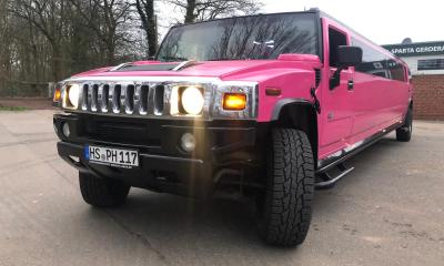 Bochum Pretty in Pink Hummer Limousine