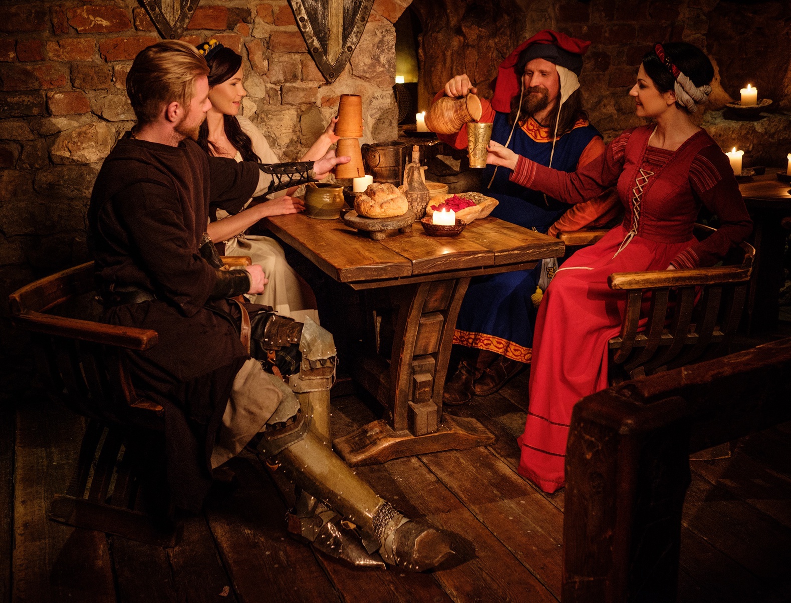 Vilnius Mittelalterliche Brauereiführung mit Dinner