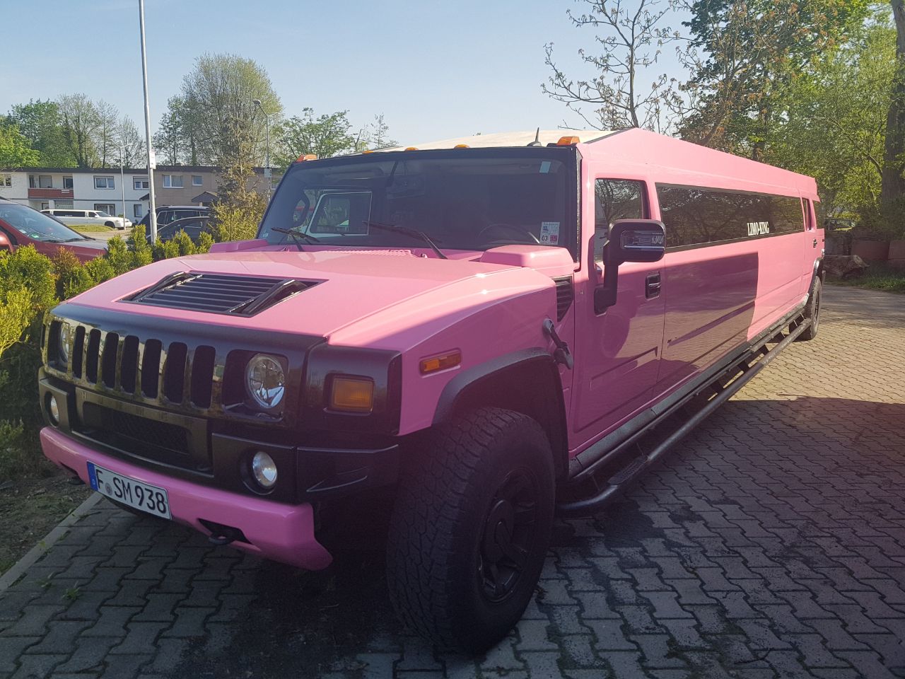 Frankfurt Pink Hummer Limousine