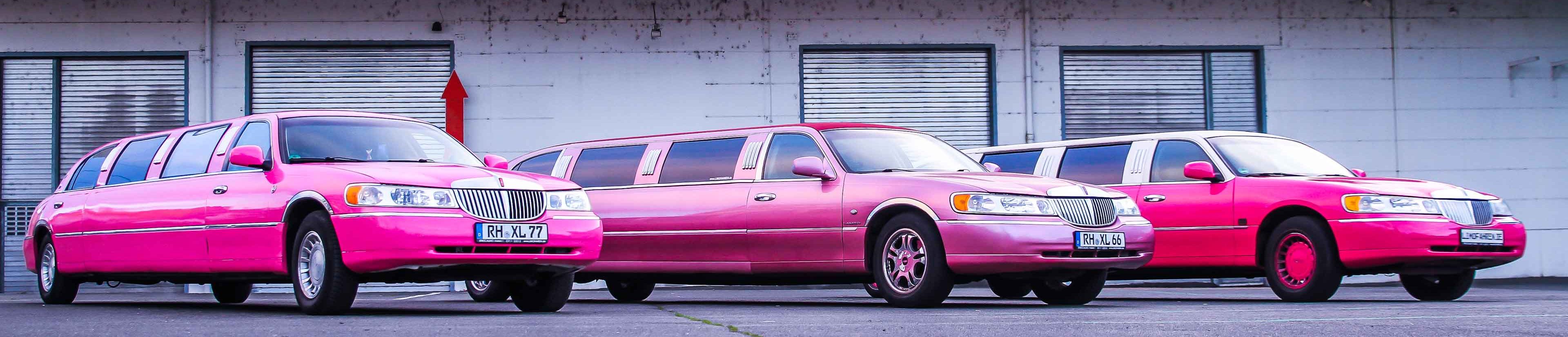 Nürnberg Pretty in Pink Limousine